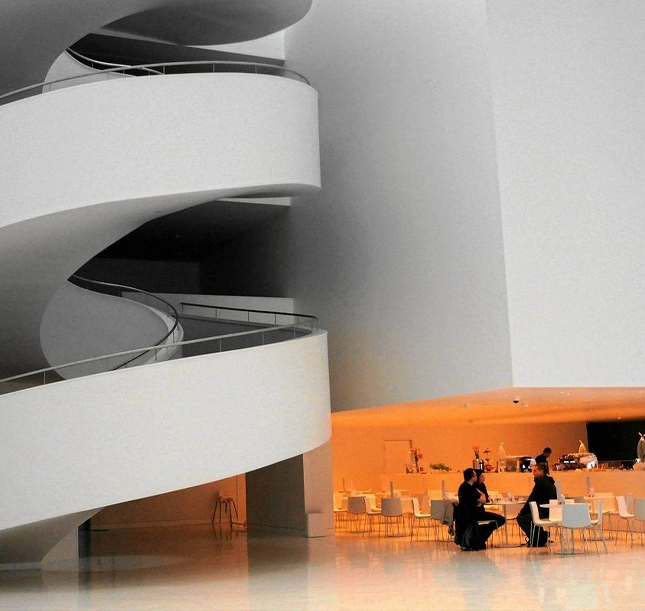 Szczecin Philharmonic — interior foyer